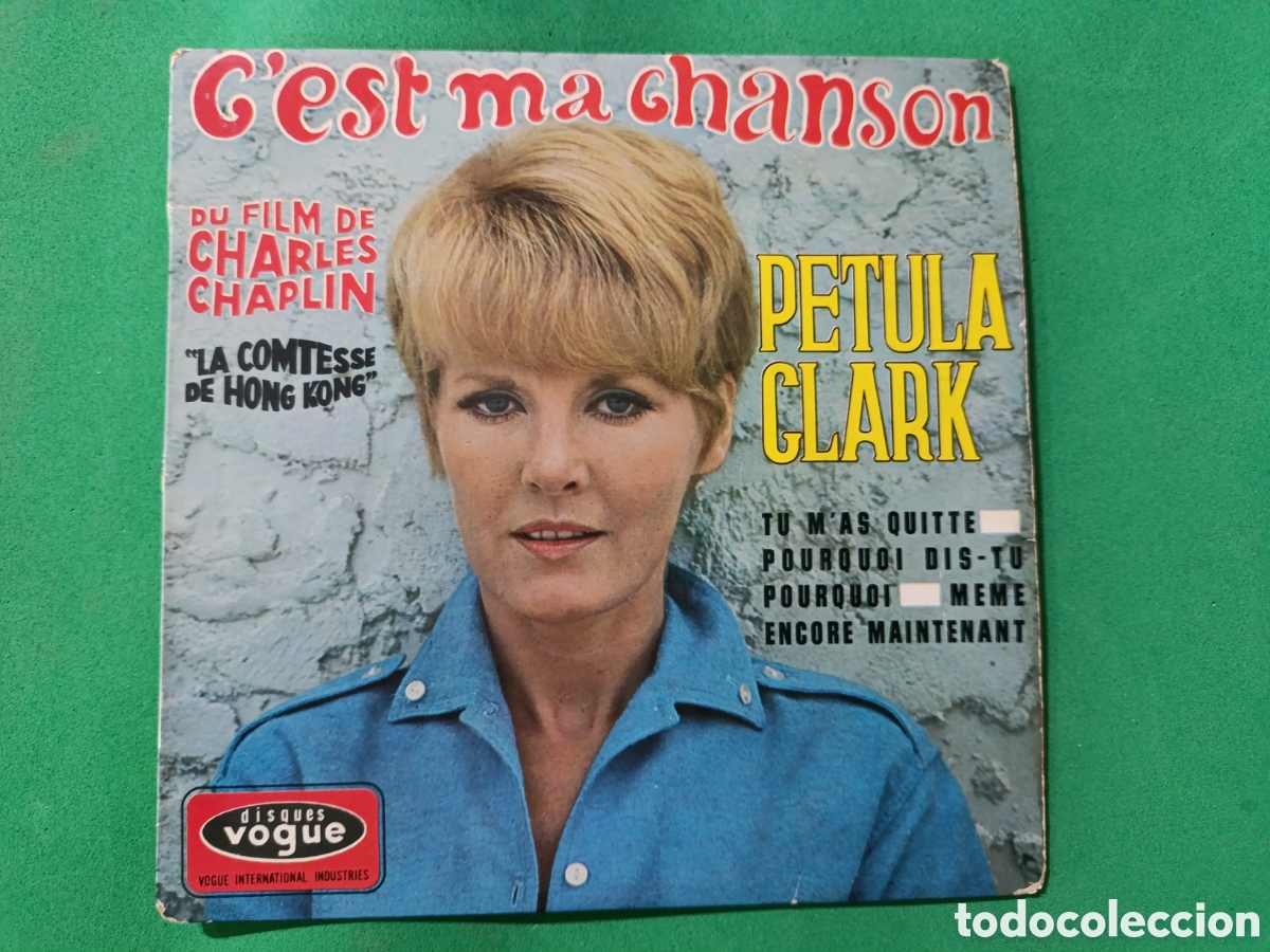 Discos de vinilo: Petula Clark .C est ma Chanson - Foto 1