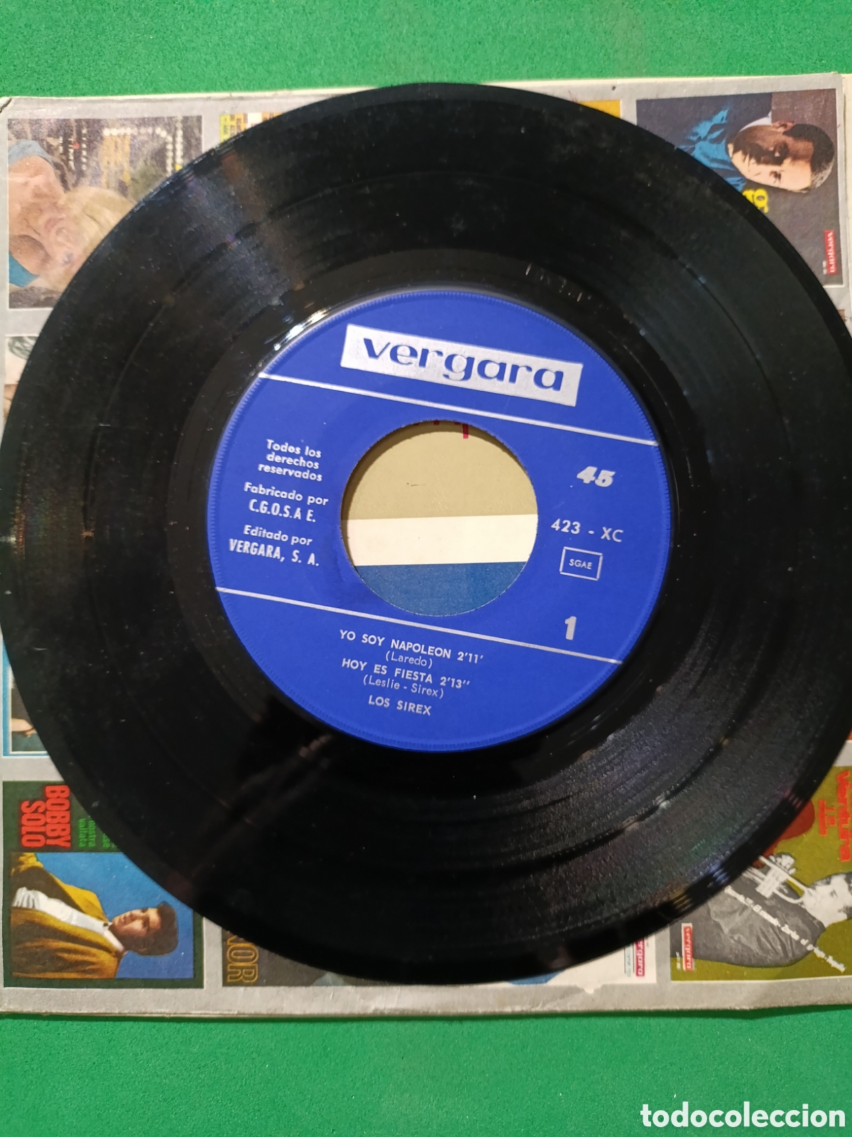 Discos de vinilo: Los sirex Yo Soy Napole&oacute;n - Foto 2