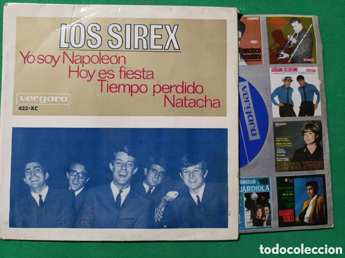 Discos de vinilo: Los sirex Yo Soy Napole&oacute;n - Foto 1