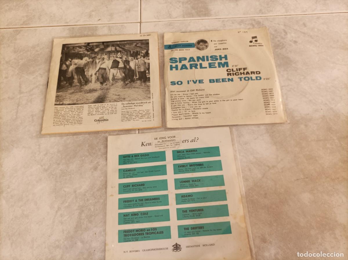 Discos de vinilo: Cliff Richard lote singles - Foto 5