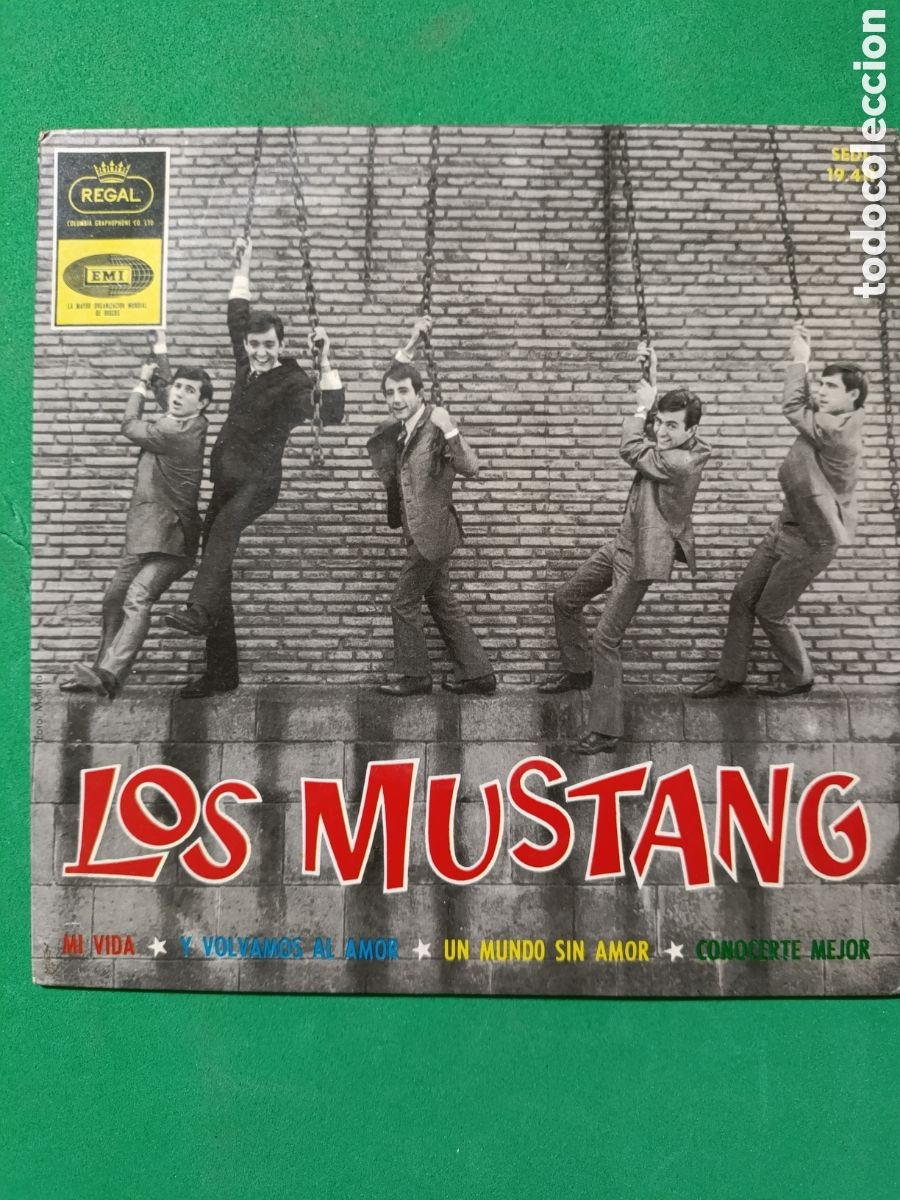 Discos de vinilo: Los Mustangs Mi Vida - Foto 2
