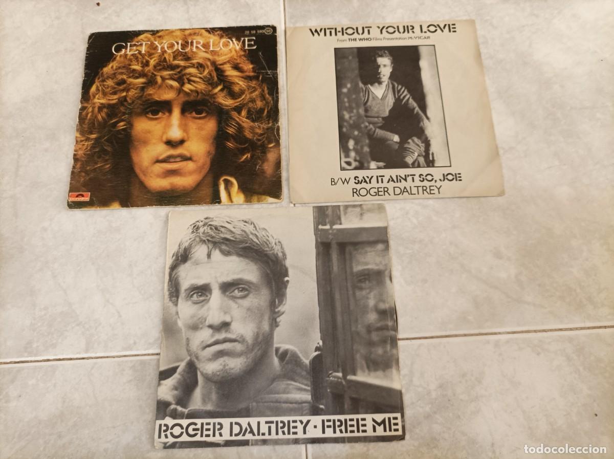 Discos de vinilo: Roger Daltrey loe singles - Foto 1