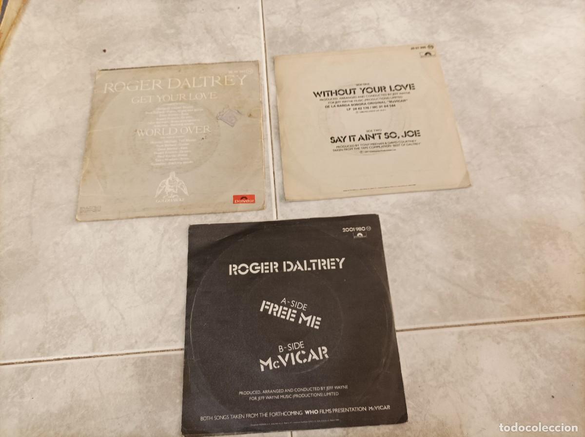 Discos de vinilo: Roger Daltrey loe singles - Foto 2