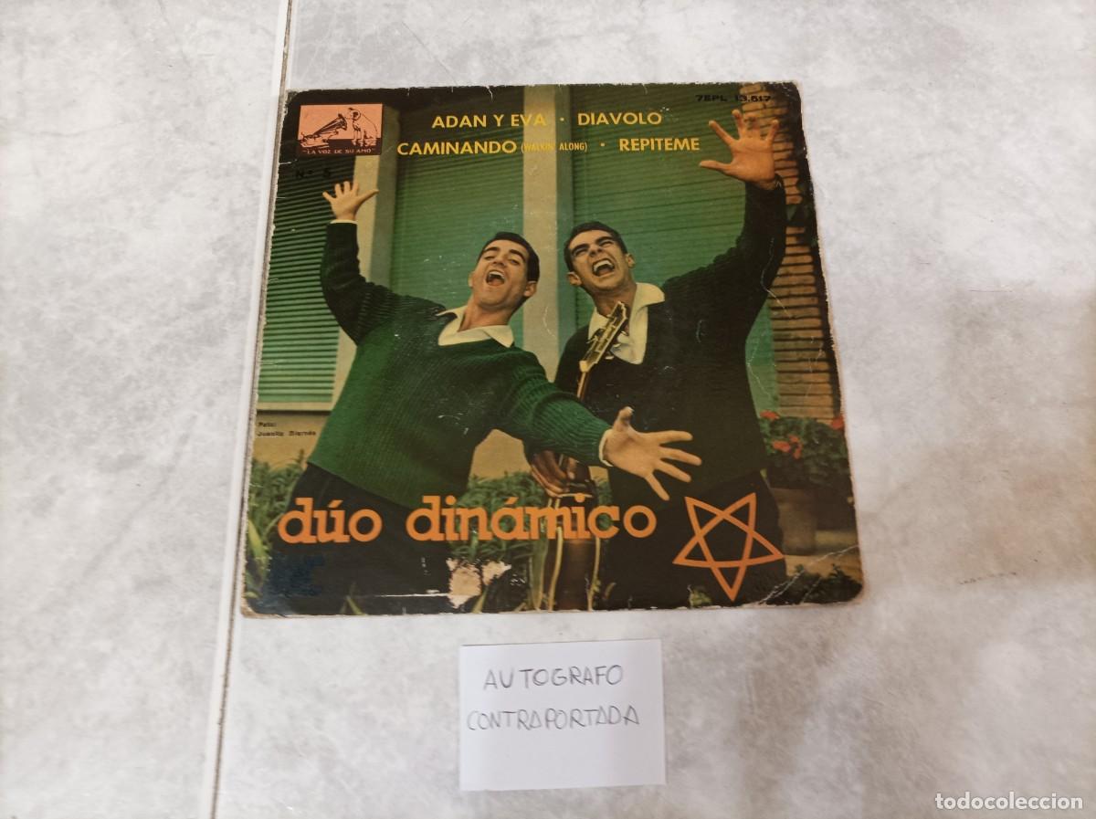 Discos de vinilo: Duo Dinamico ep con autografo - Foto 1