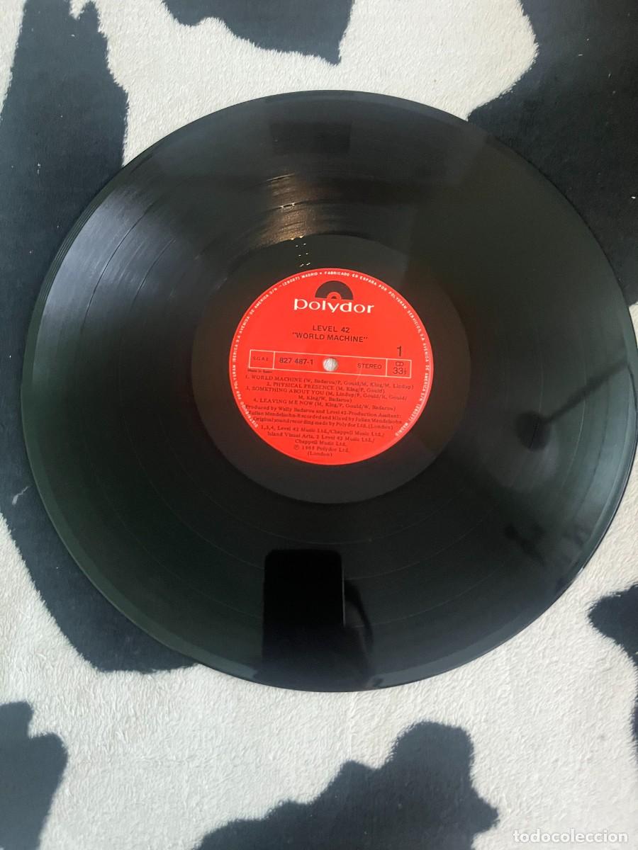 Discos de vinilo: Level 42 &lrm;&ndash; World Machine - Foto 3