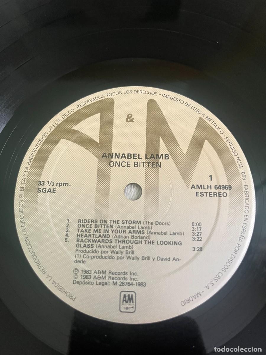 Discos de vinilo: Annabel Lamb &lrm;&ndash; Once Bitten - Foto 4