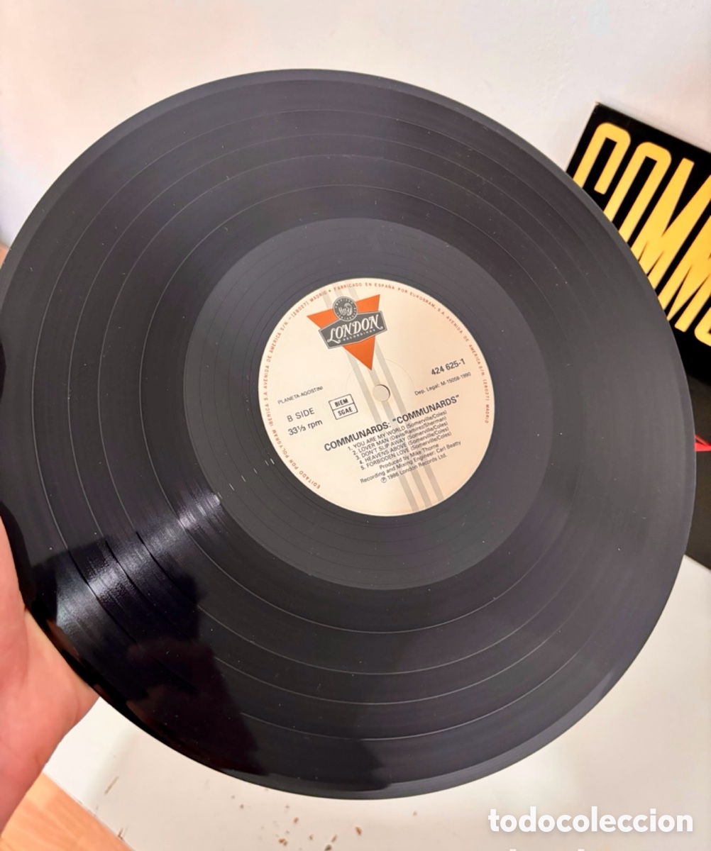 Discos de vinilo: VINILO DE THE COMMUNARDS LP - Foto 4