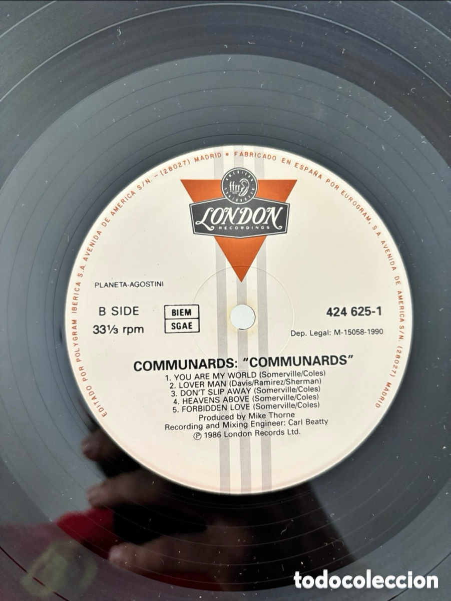 Discos de vinilo: VINILO DE THE COMMUNARDS LP - Foto 6