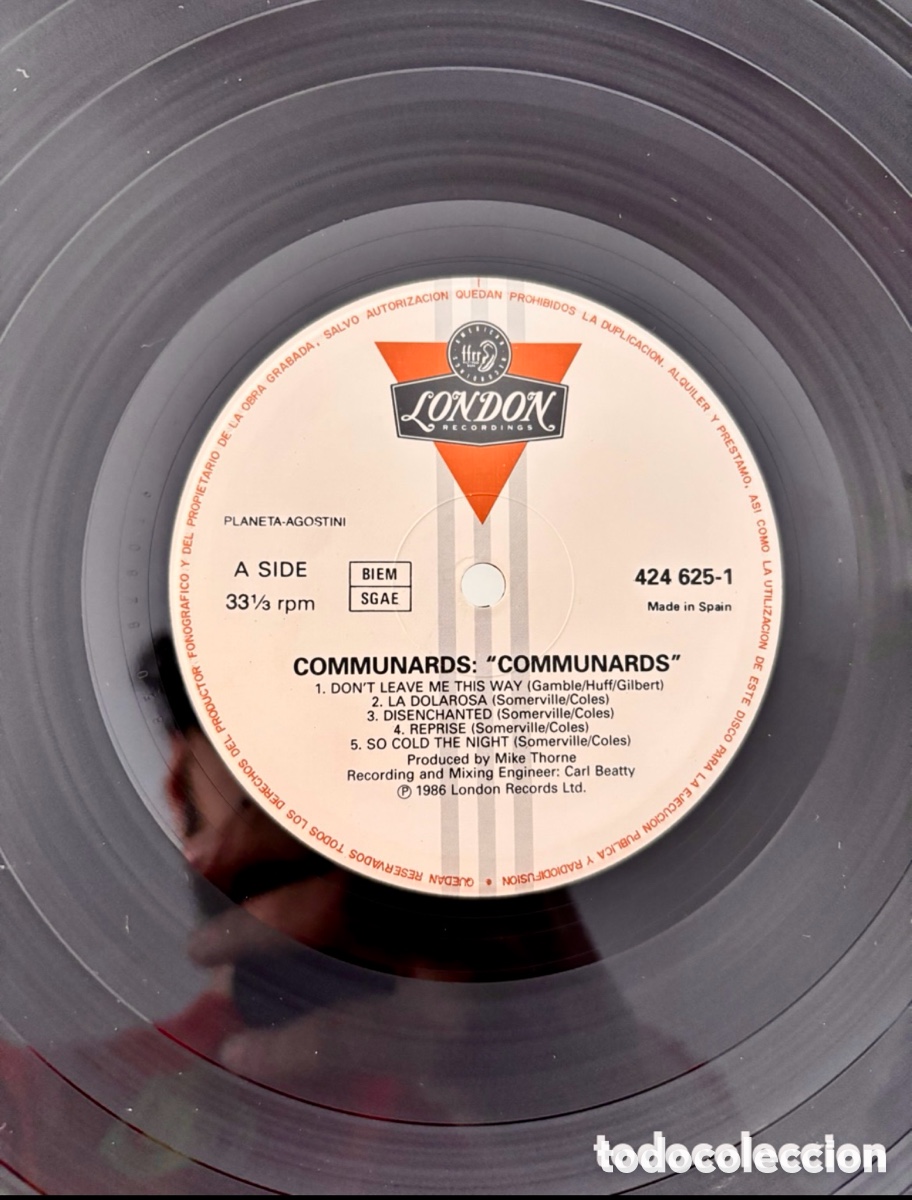 Discos de vinilo: VINILO DE THE COMMUNARDS LP - Foto 7