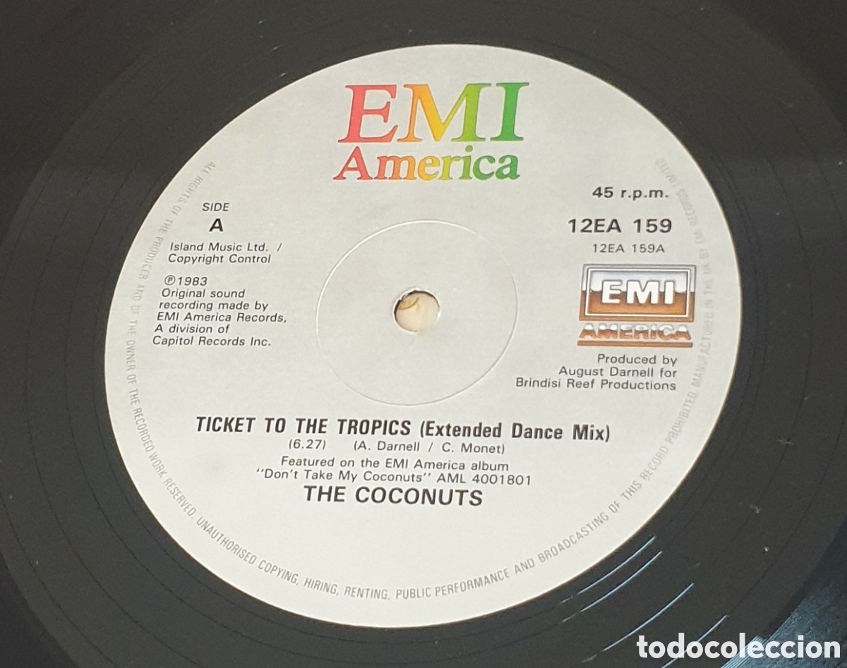 Discos de vinilo: The Coconuts&nbsp;&ndash;&nbsp;Ticket To The Tropics - Foto 3
