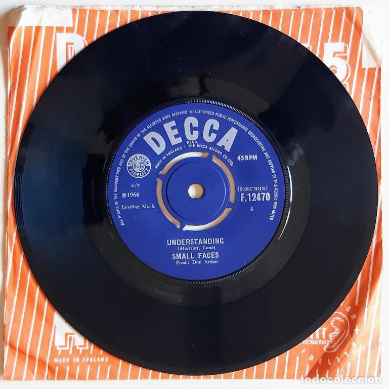 Discos de vinilo: Small Faces. Understanding/ All or nothing. Decca, UK 1966 single - Foto 2