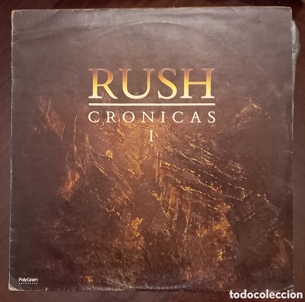 Discos de vinilo: Disco de vinilo retro &rdquo;Rush&rdquo; Cr&oacute;nicas I (Chronicles) 1990 - Foto 1
