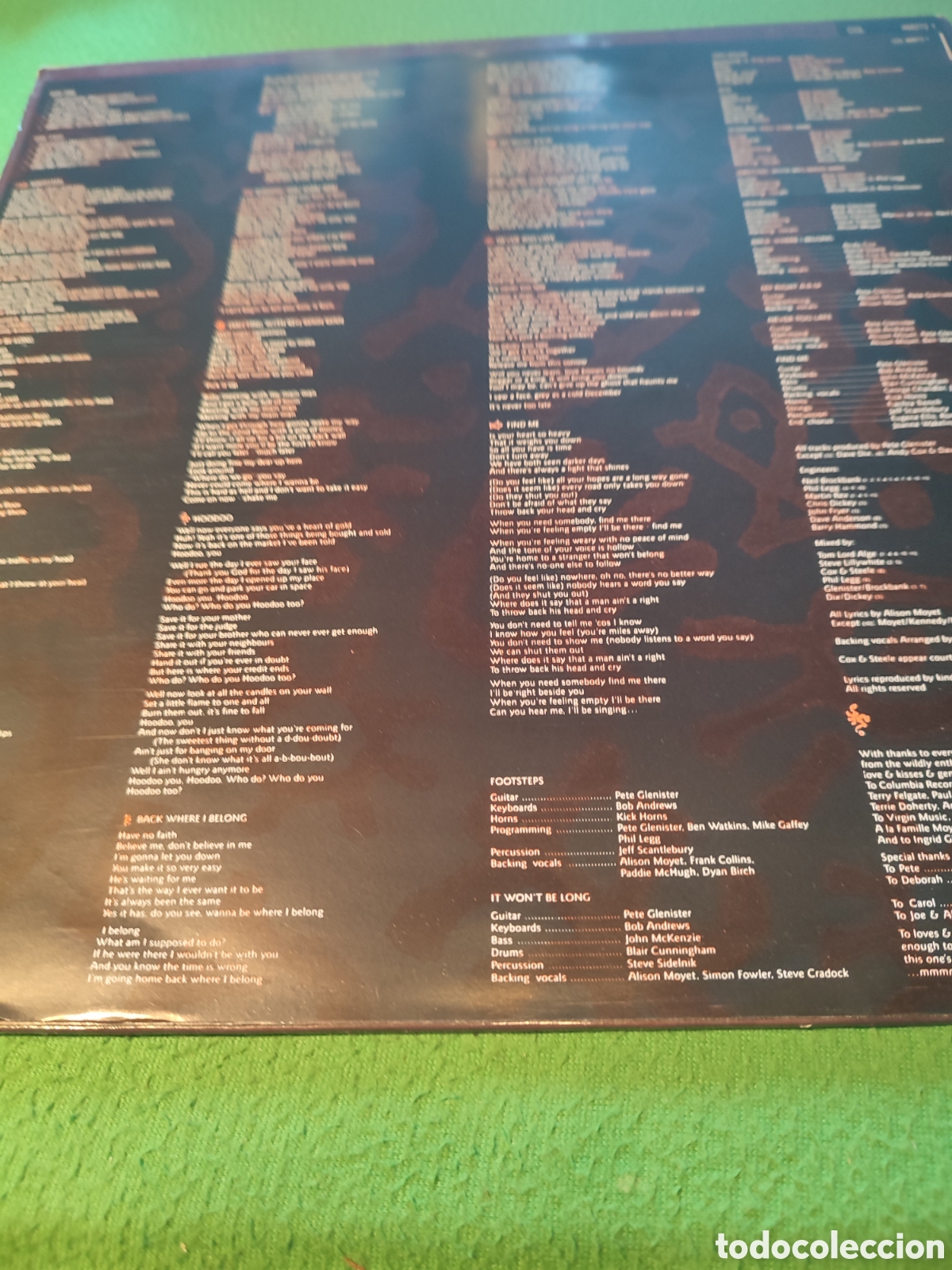 Discos de vinilo: Alison Moyet - Hoodoo Vinilo Lp - Foto 2