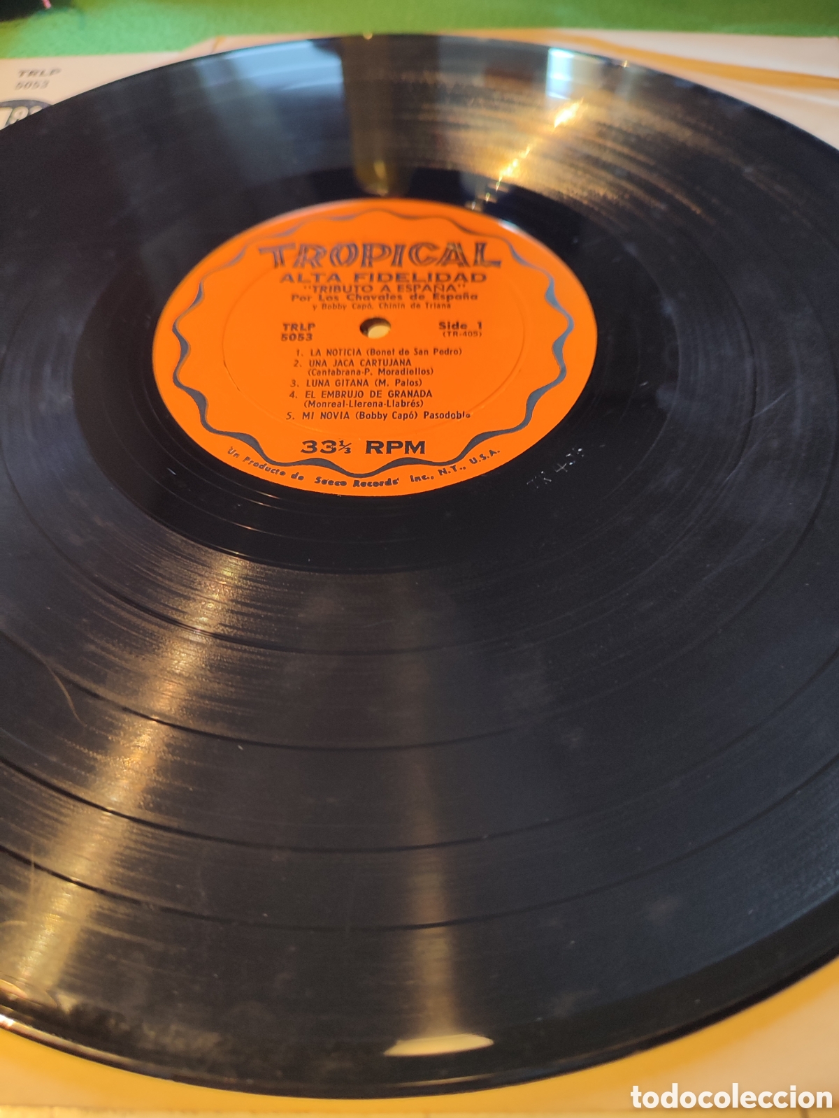 Discos de vinilo: Los Chavales de Espa&ntilde;a - Tributo a Espa&ntilde;a - Foto 2