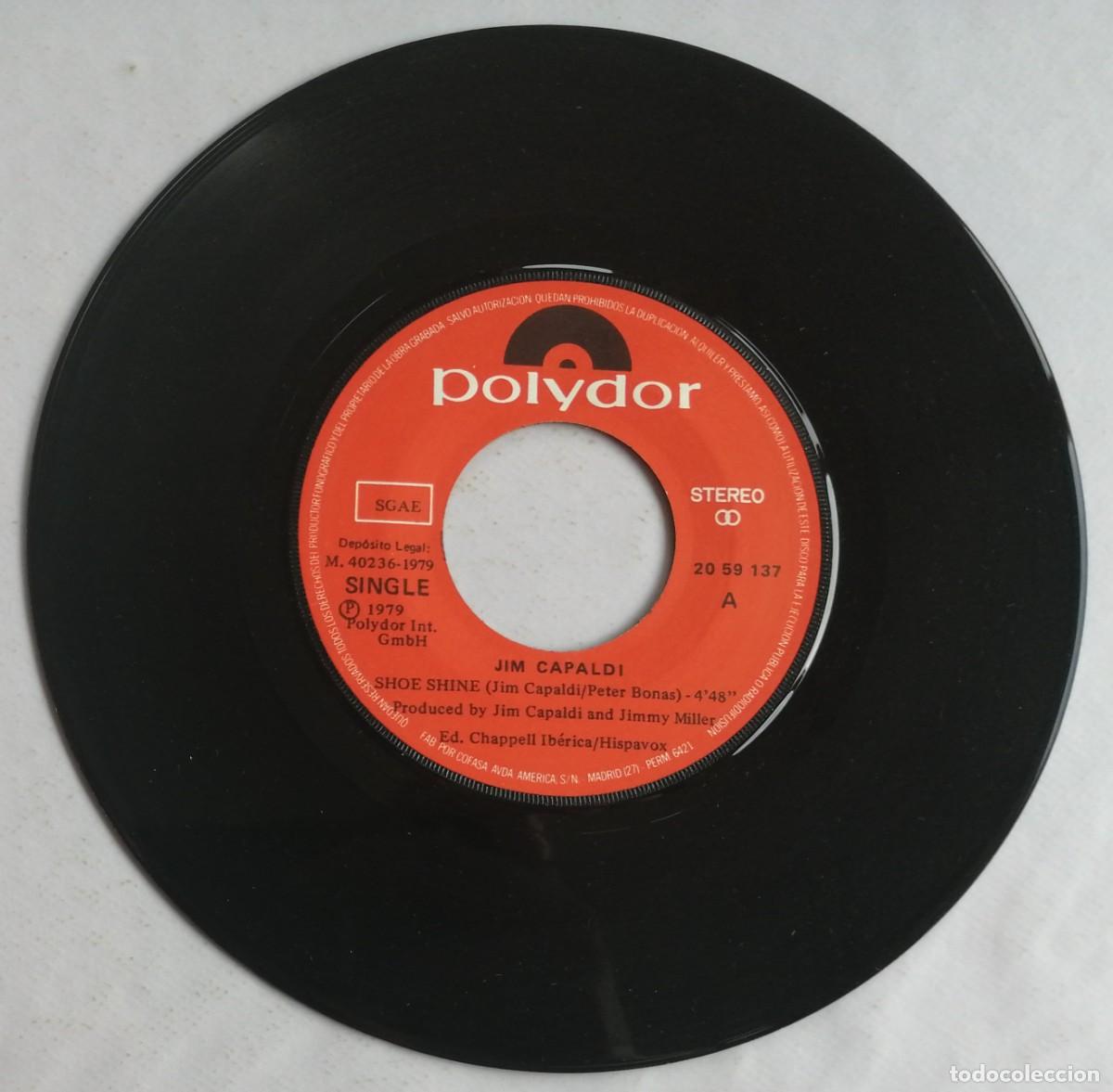 Discos de vinilo: Jim Capaldi, Shoe Shine, Polydor 20 59 137 - Foto 4