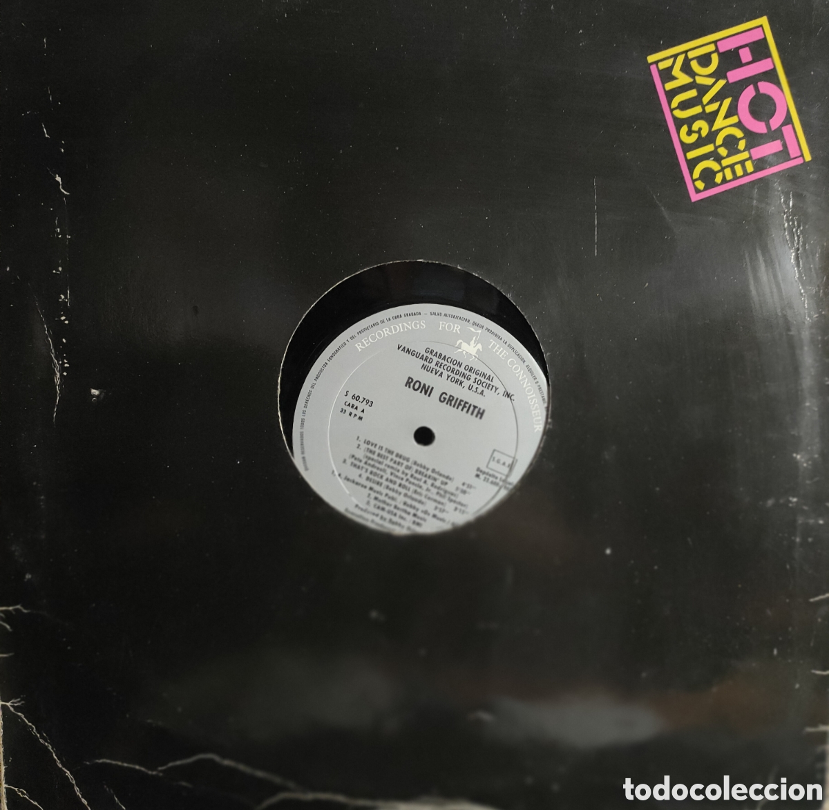 Discos de vinilo: Roni Griffith &ndash; Roni Griffith ..1982 Spain original LP disco de vinilo - Foto 1
