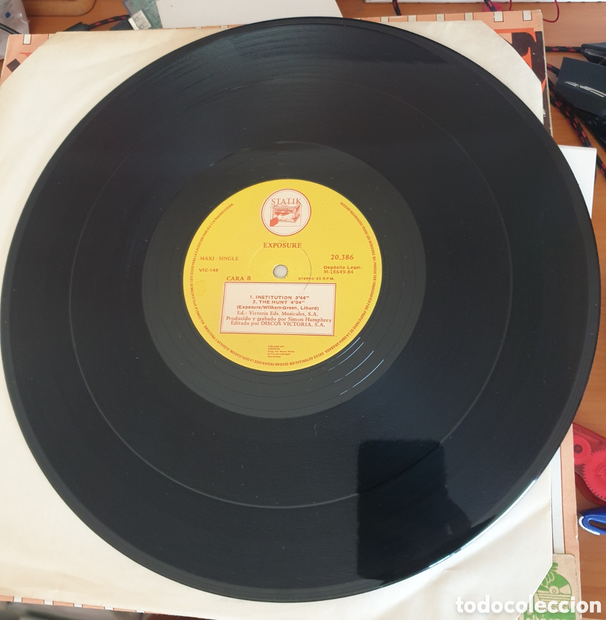 Discos de vinilo: EXPOSURE - Institution - Foto 3