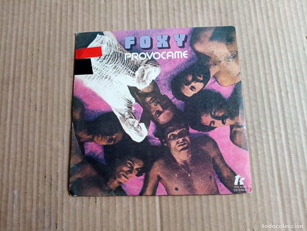 Discos de vinilo: FOXY - PROVOCAME SINGLE 1978 EDICION ESPA&Ntilde;OLA - Foto 1