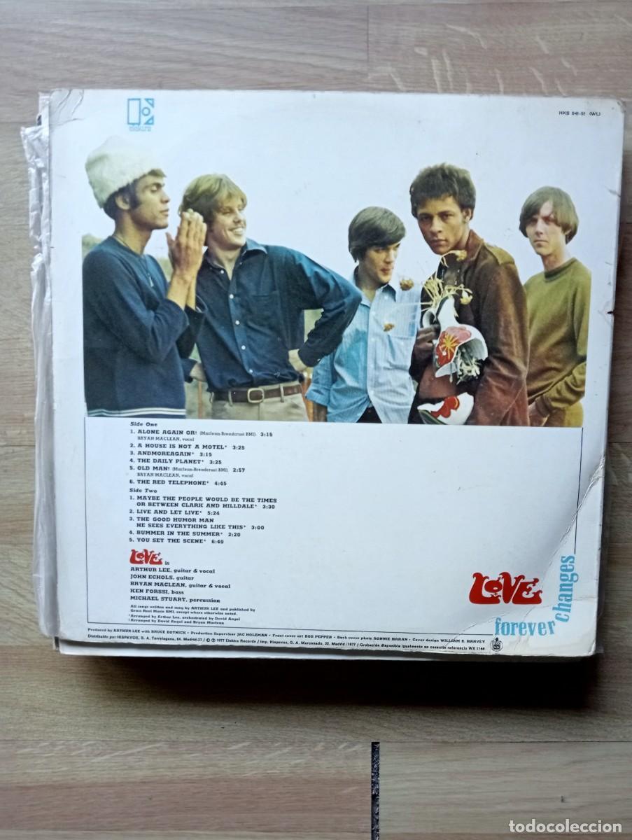 Discos de vinilo: Love - Forever Changes LP 1977 - Foto 2