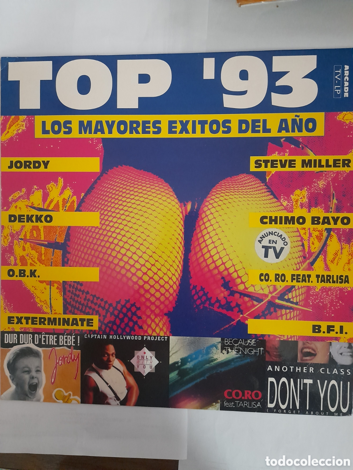 Discos de vinilo: TOP 93. Los mayores&eacute;xitos del A&ntilde;o - Foto 1