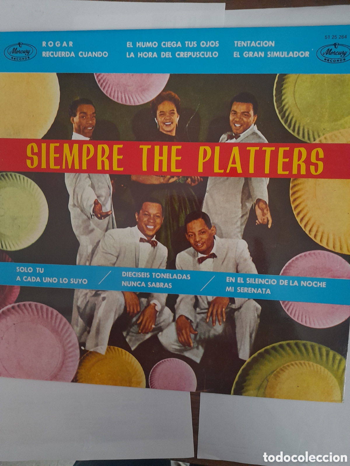 Discos de vinilo: THE PLATTERS. SIEMPRR. - Foto 1