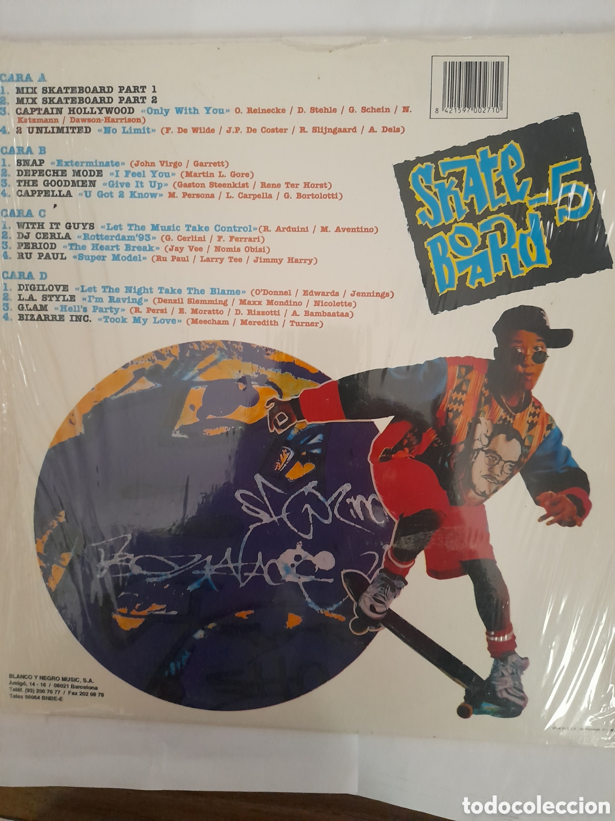 Discos de vinilo: SKATE BOARD 5. Doble Vinilo - Foto 2