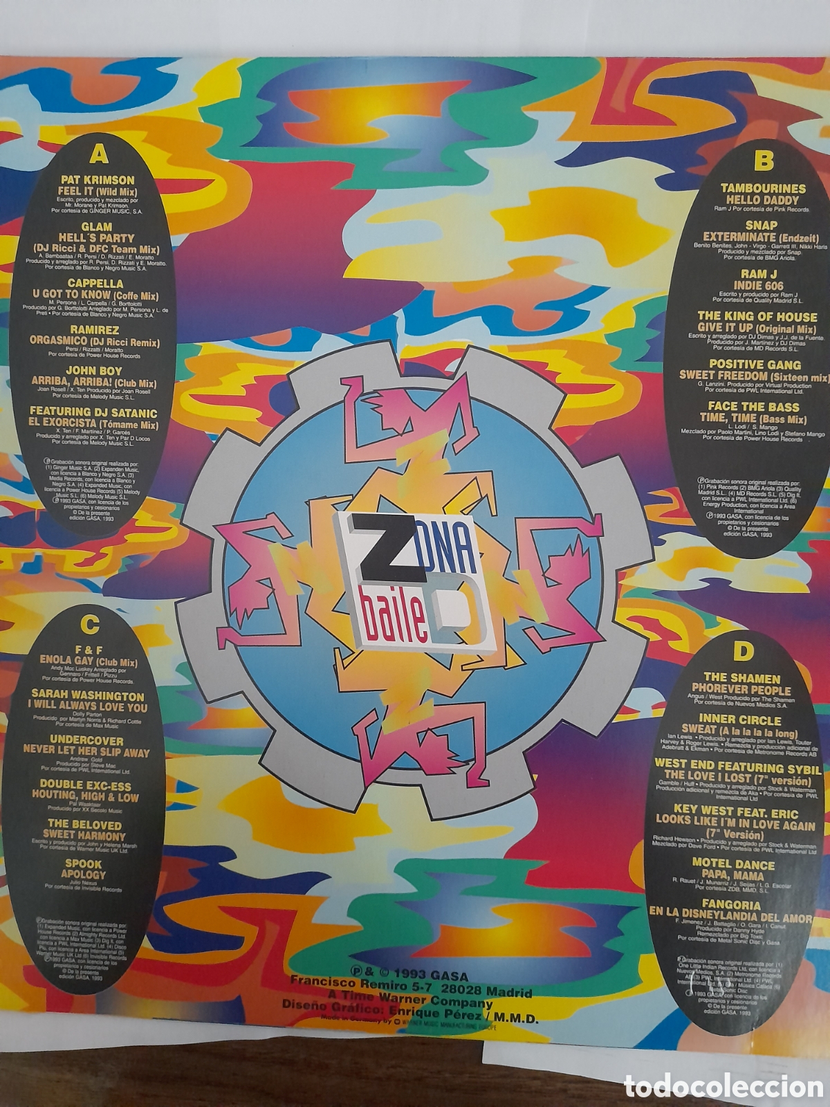Discos de vinilo: Zona de Baile Vol 4. Doble Vinilo - Foto 2