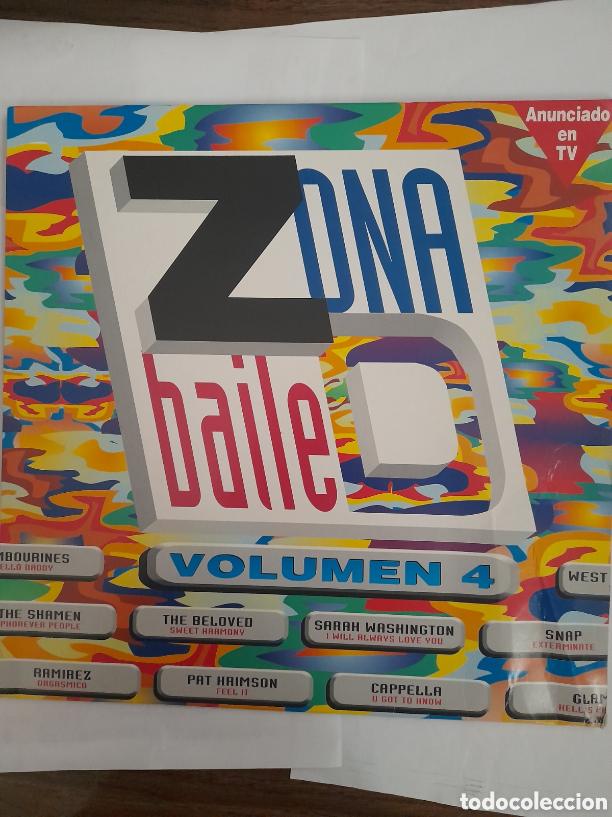 Discos de vinilo: Zona de Baile Vol 4. Doble Vinilo - Foto 1