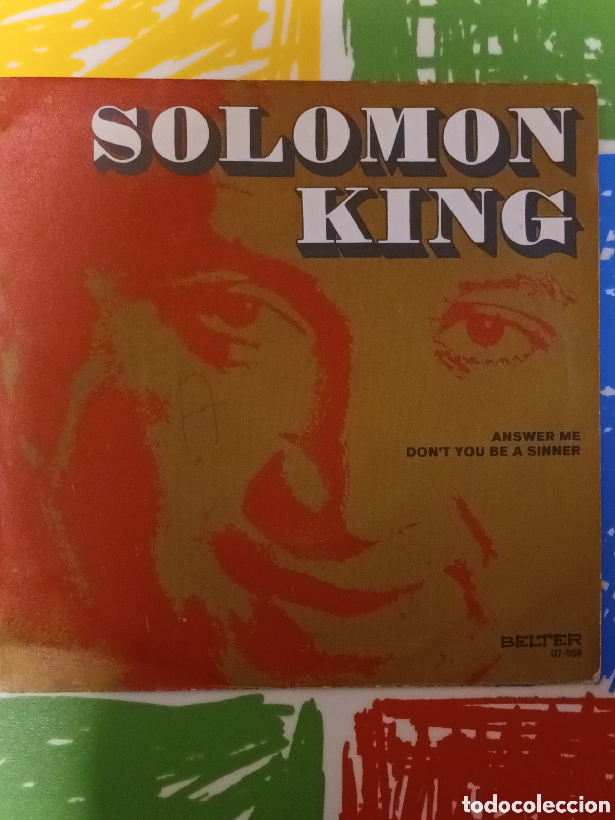 Discos de vinilo: Solomon king 1971 belter - Foto 1