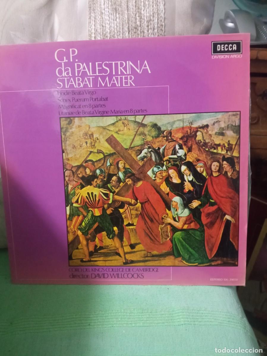 Discos de vinilo: Palestrina Stabat Mater. Decca 1972 - Foto 1