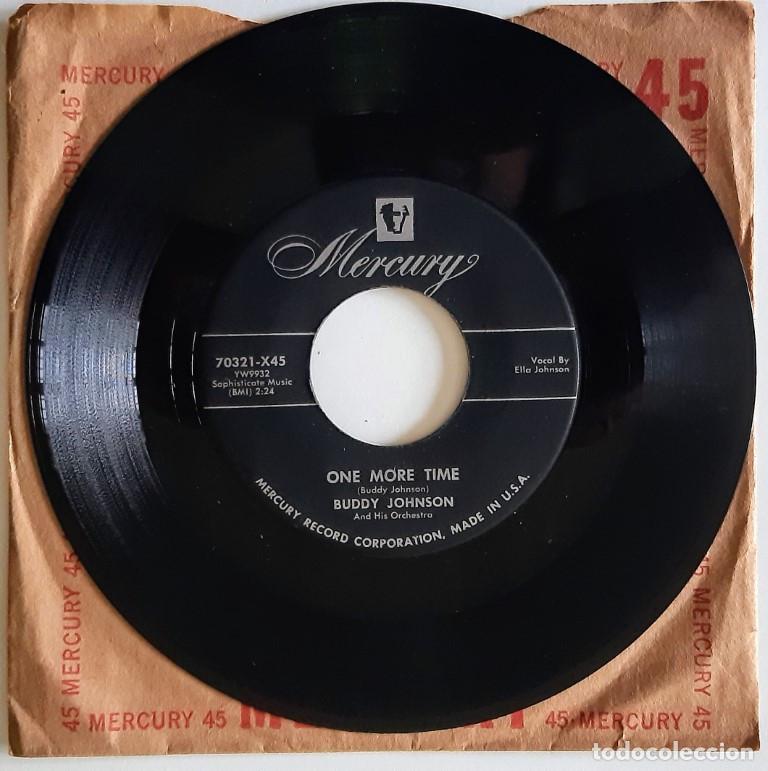 Discos de vinilo: Buddy Johnson. Mush Mouth/ One more time. Mercury, USA 1954 single - Foto 2