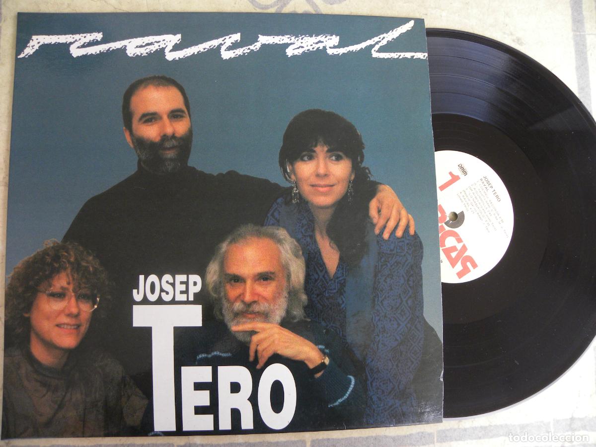 Discos de vinilo: JOSEP TERO -RAVAL -LP 1990 - Foto 1