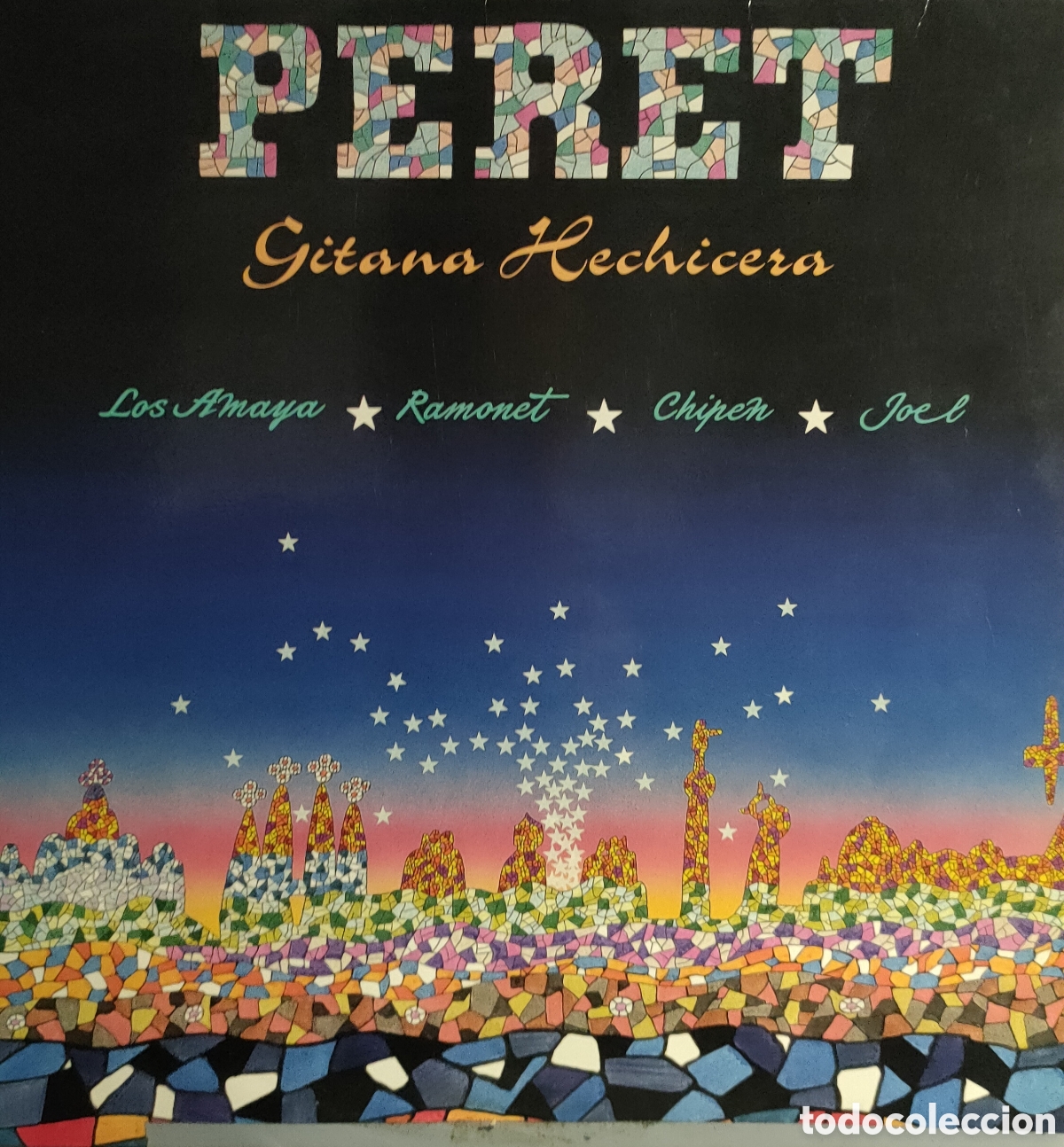 Discos de vinilo: Peret &ndash; Gitana Hechicera ..1992 original Spain.. LP disco de vinilo - Foto 1