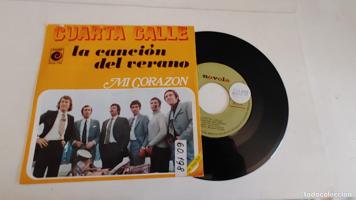 Discos de vinilo: CUARTA CALLE-SINGLE LA CANCION DEL VERANO - Foto 1