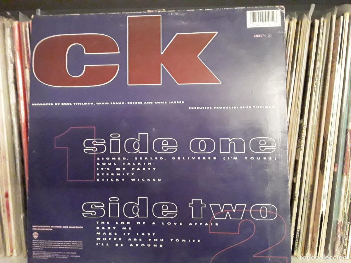 Discos de vinilo: Chaka Khan &lrm;&ndash; CK - lp edic. spain 1988 - Foto 2