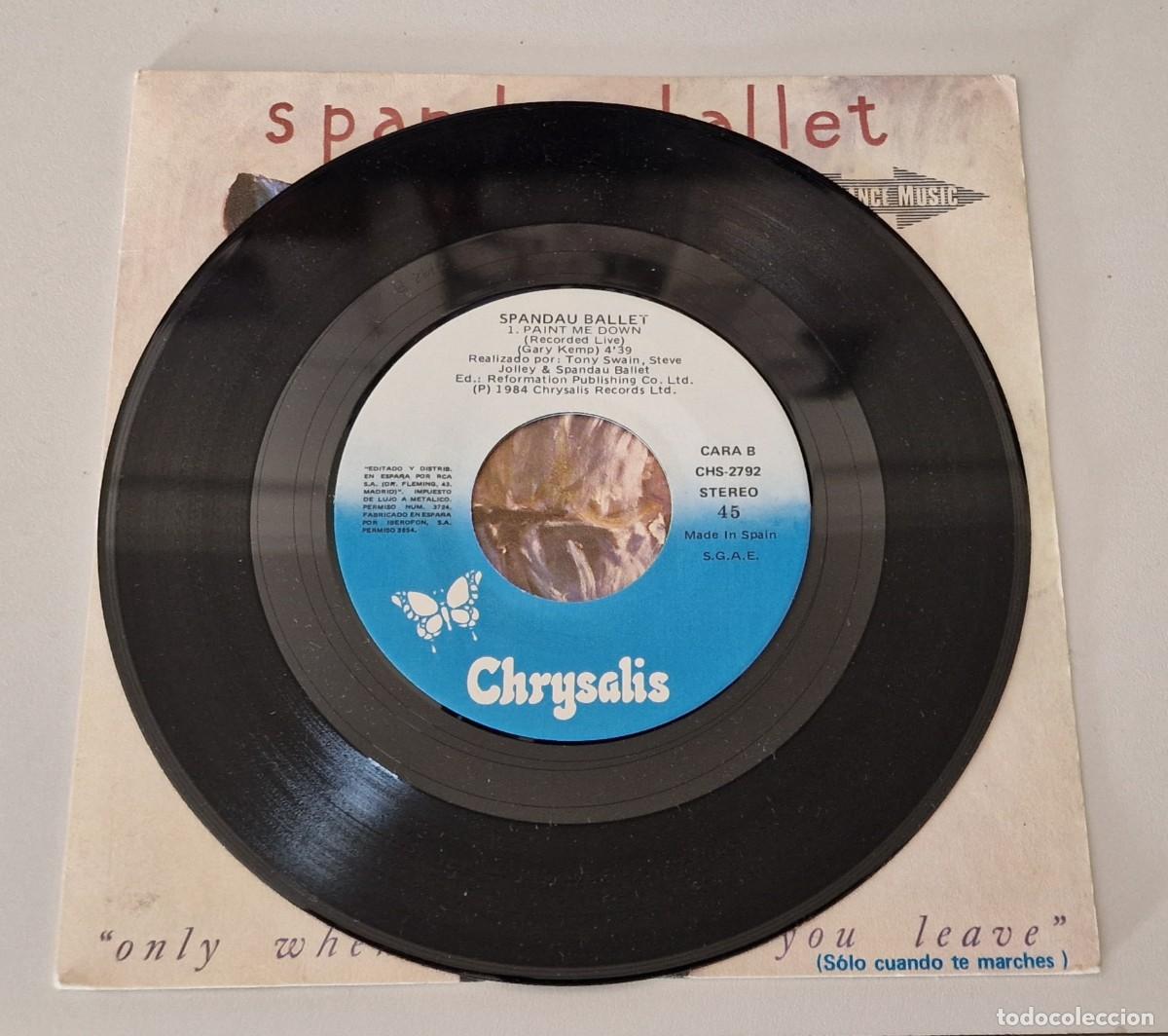 Discos de vinilo: Spandau Ballet &rdquo;Only When you leave&rdquo; (vinilo) - Foto 5