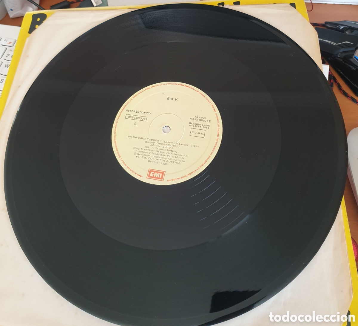 Discos de vinilo: EAV - Ba-BaBankrobbery - Foto 2