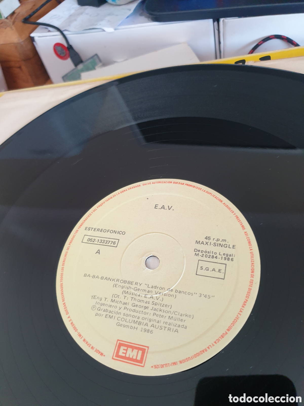 Discos de vinilo: EAV - Ba-BaBankrobbery - Foto 3