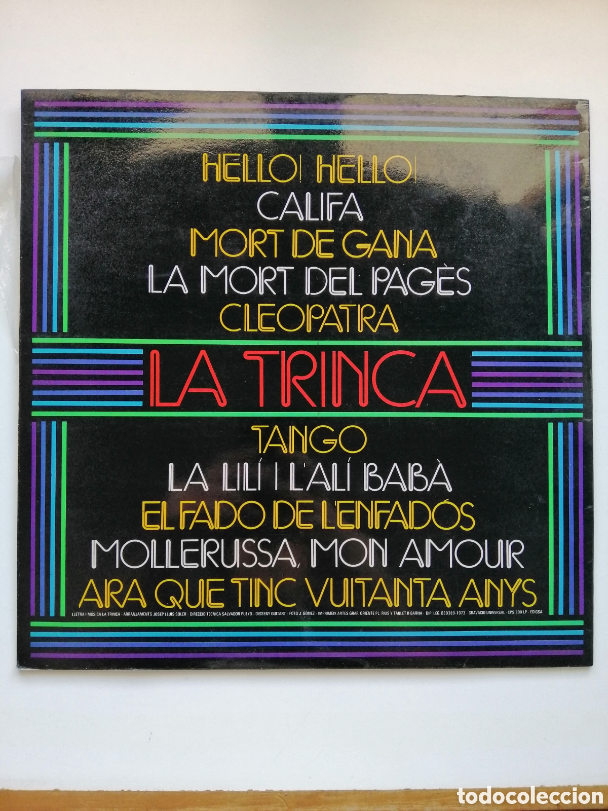 Discos de vinilo: Mort de gana la trinca vinilo - Foto 2
