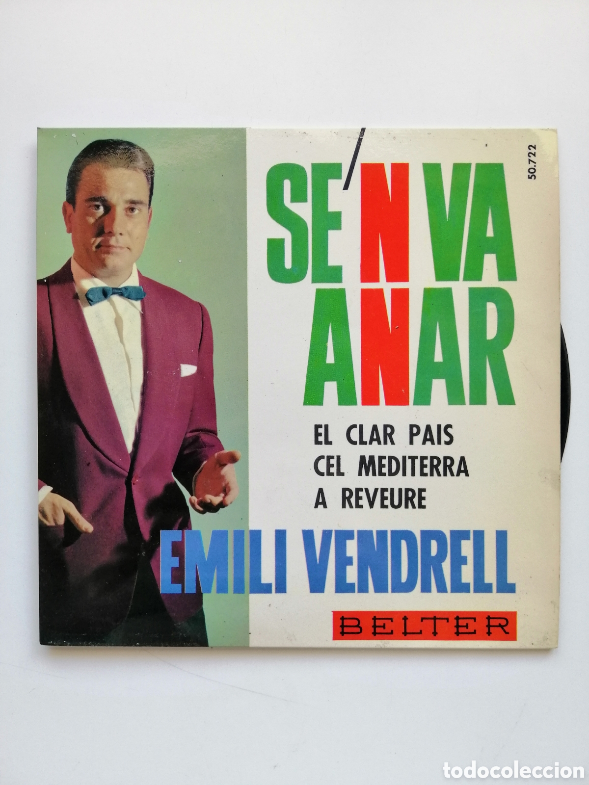 Discos de vinilo: Sen va anar Emili Vendrell vinilo - Foto 1