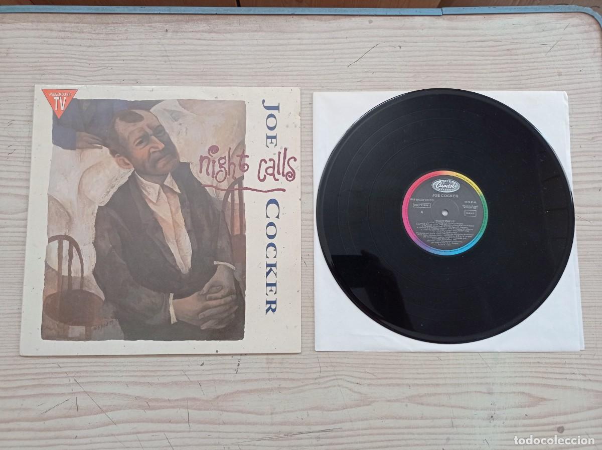 Discos de vinilo: Joe Cocker - Night Calls LP - Foto 1