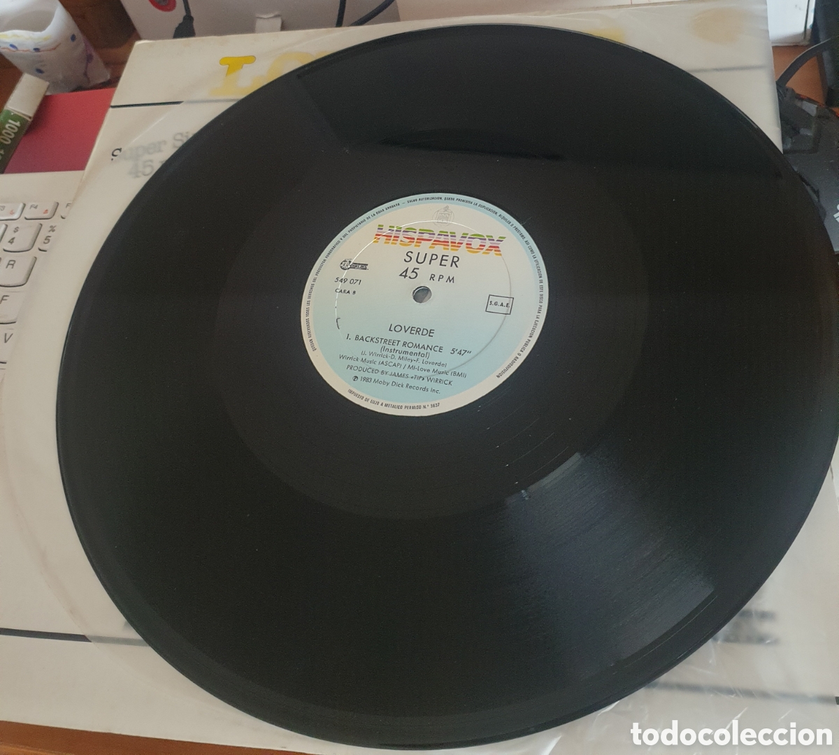Discos de vinilo: Loverde - Backstreet romance - Foto 2