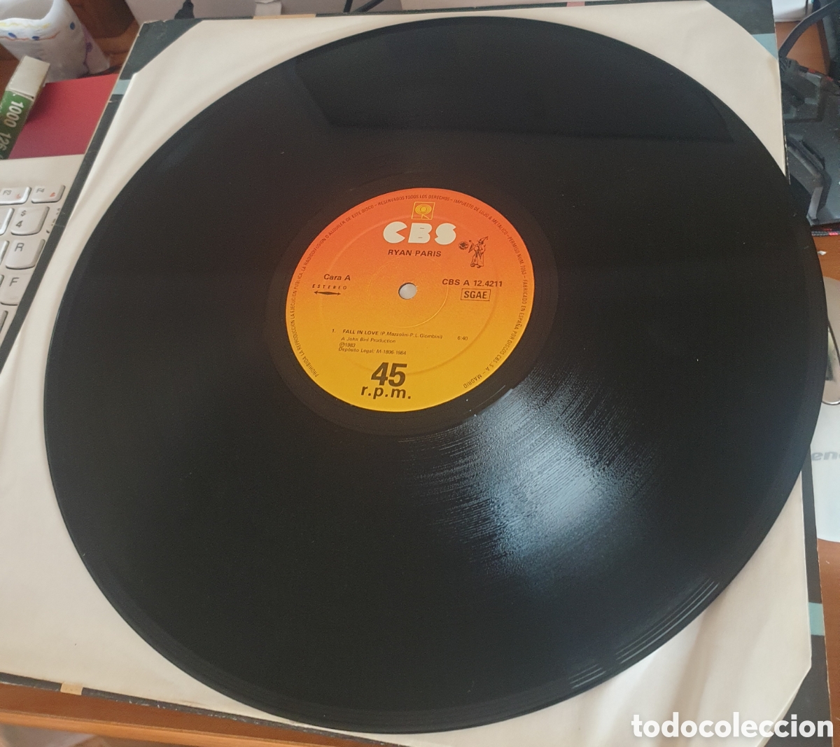Discos de vinilo: Ryan Par&iacute;s - fall in love - Foto 2