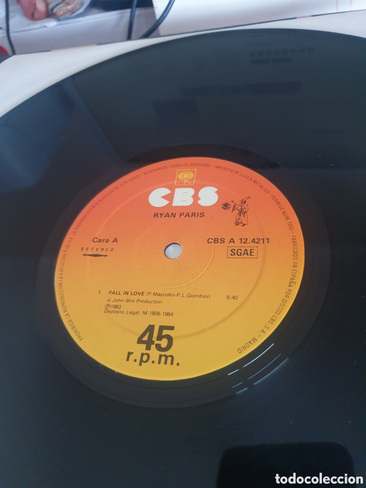 Discos de vinilo: Ryan Par&iacute;s - fall in love - Foto 3