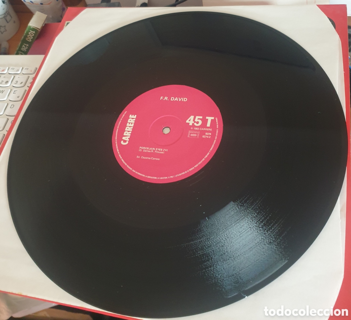 Discos de vinilo: F. R. David - I need you - Foto 2
