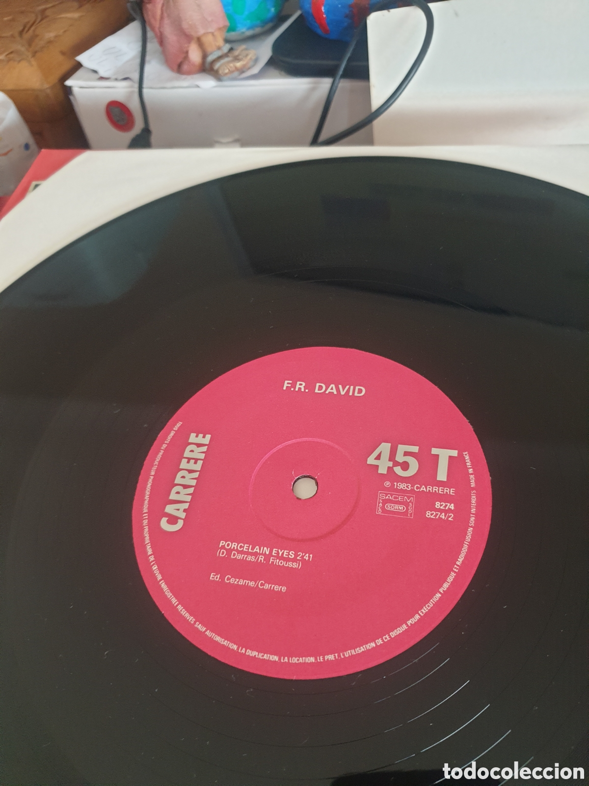 Discos de vinilo: F. R. David - I need you - Foto 3