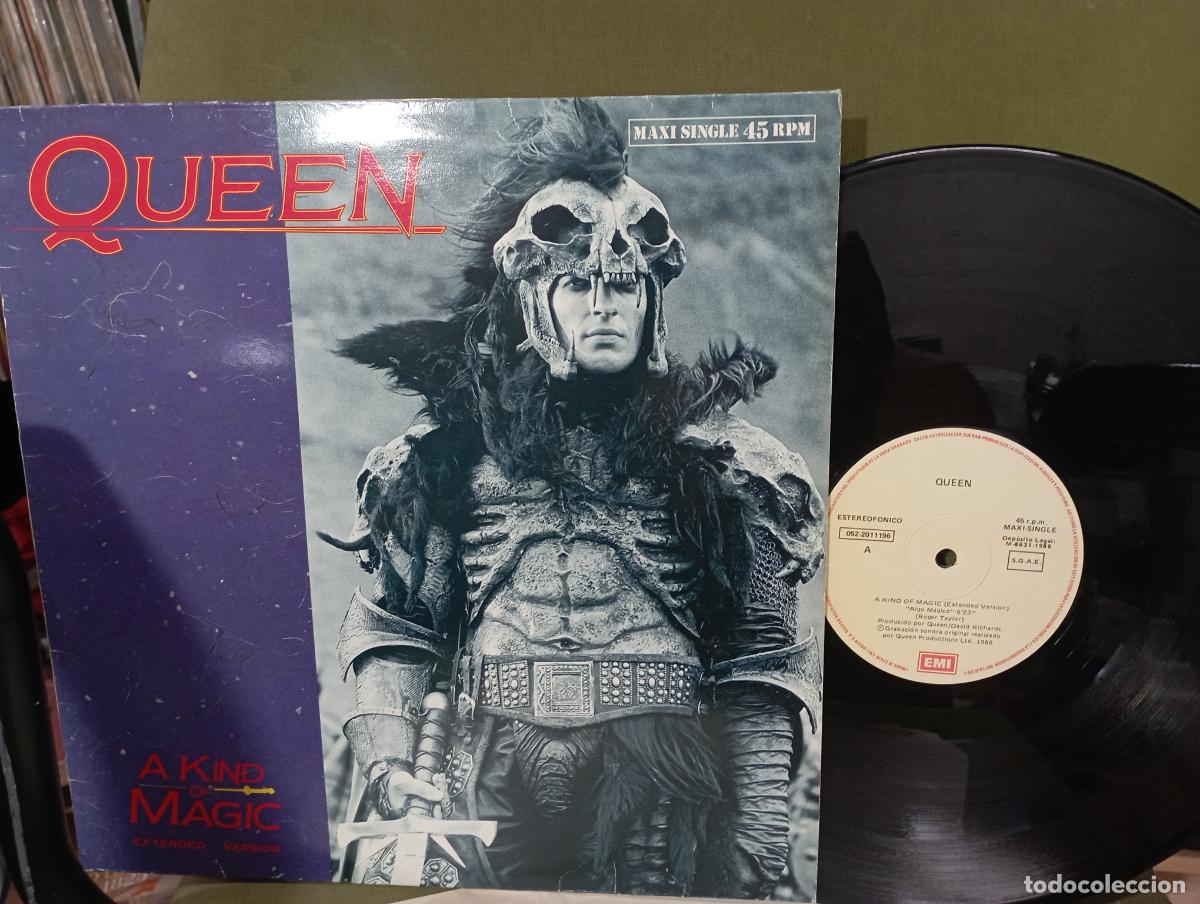 Discos de vinilo: queen -a kind magic -maxi -espa&ntilde;a - Foto 1
