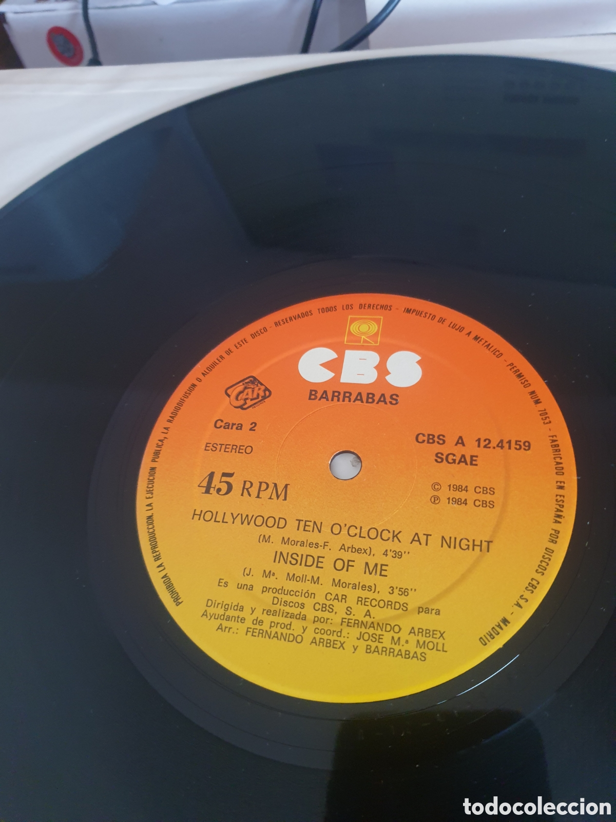 Discos de vinilo: Barrabas - Saint Valentine - Foto 3