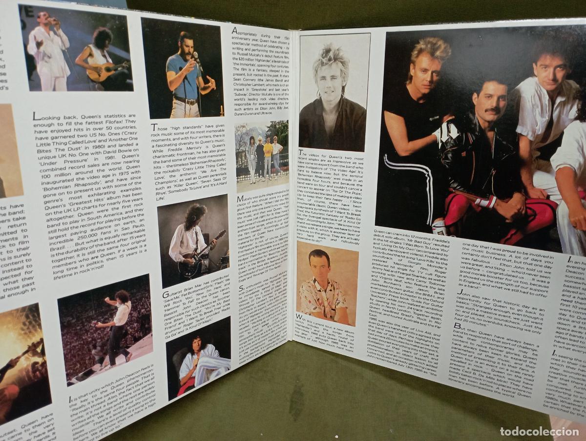 Discos de vinilo: Queen DONE UNDER PRESSURE live 2X LP gatefold - Foto 2