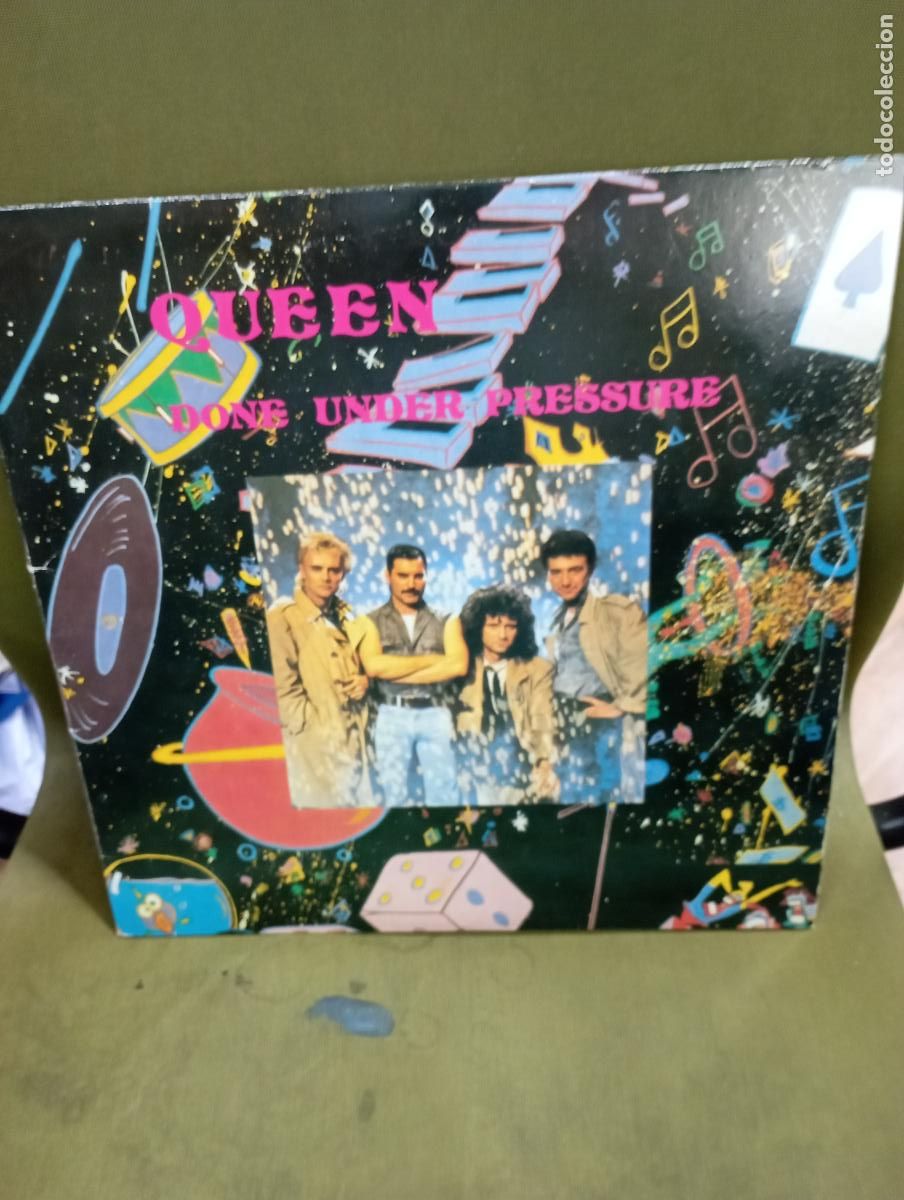 Discos de vinilo: Queen DONE UNDER PRESSURE live 2X LP gatefold - Foto 1